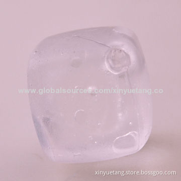 Colorful Plastic Ice Cube Factory Produce, Sized .8 x 2.8 x 2.8cm